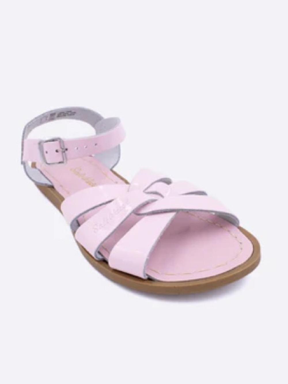 Saltwater/SunSan Original- Shiny Pink Braided Strap Sandals - Picture 7 of 7